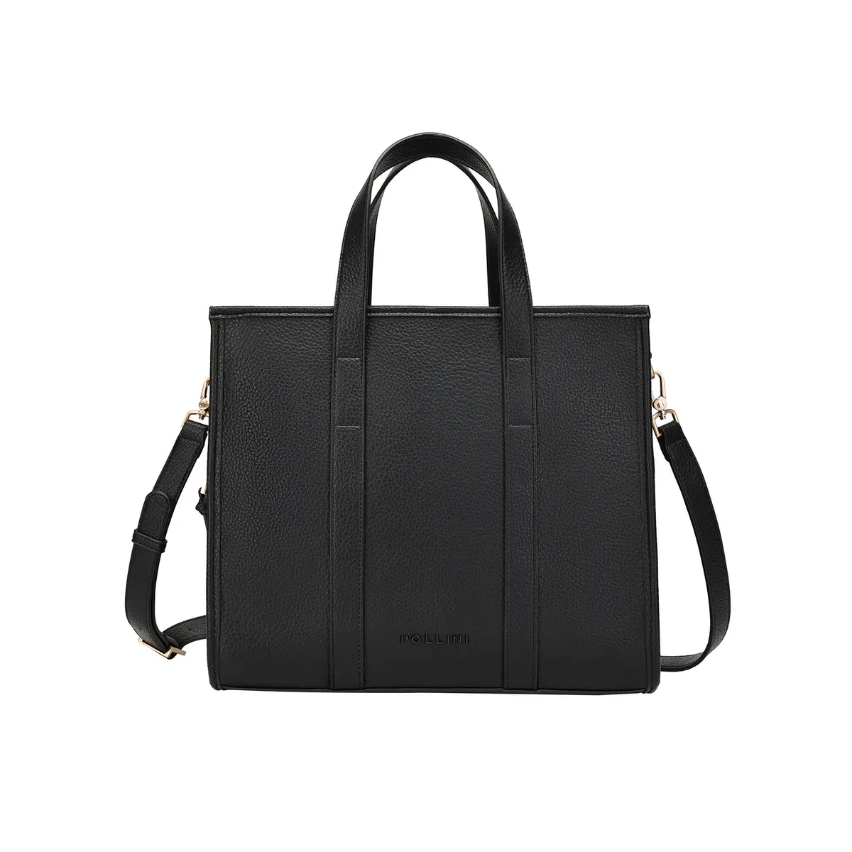 POLLINI - Cartera Bandolera Casual Negro Pollini