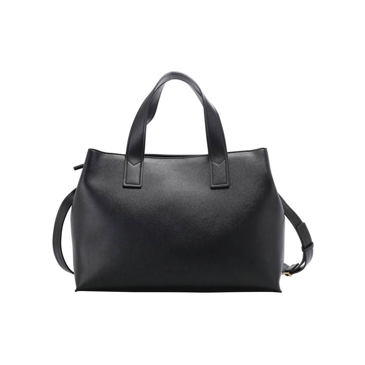 POLLINI - Cartera Tote Casual Negro Pollini
