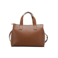POLLINI - Cartera Tote Casual Marrón claro