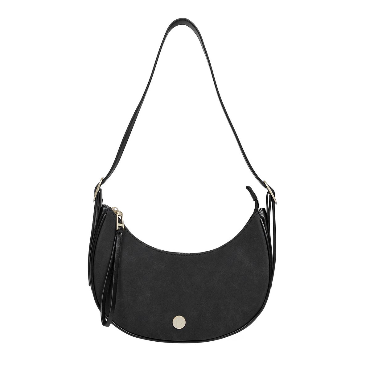 POLLINI - Cartera Tote Casual Negro Pollini
