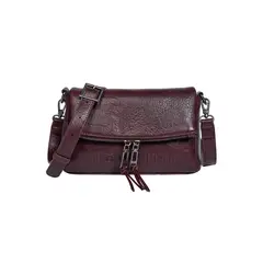 POLLINI - Bandolera Mujer Casual Bordó