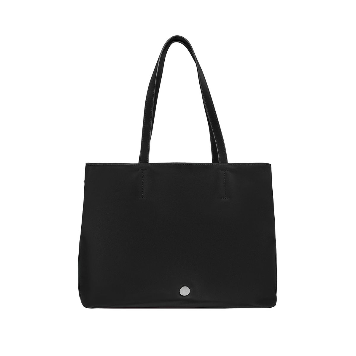 POLLINI - Cartera Tote Casual Negro Pollini