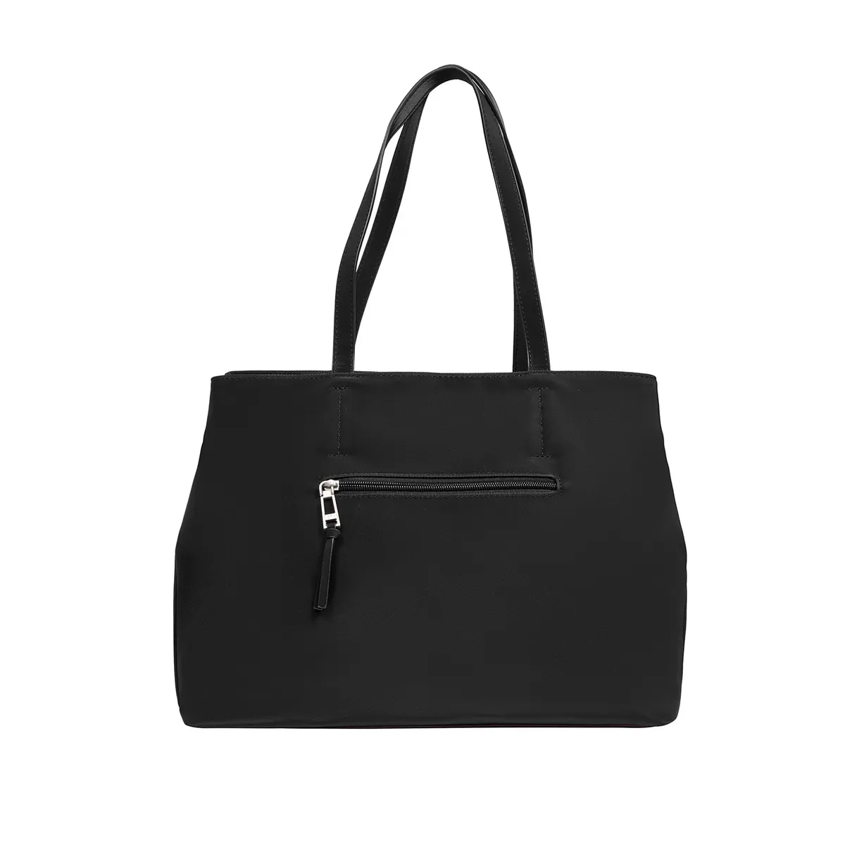 POLLINI - Cartera Tote Casual Negro Pollini