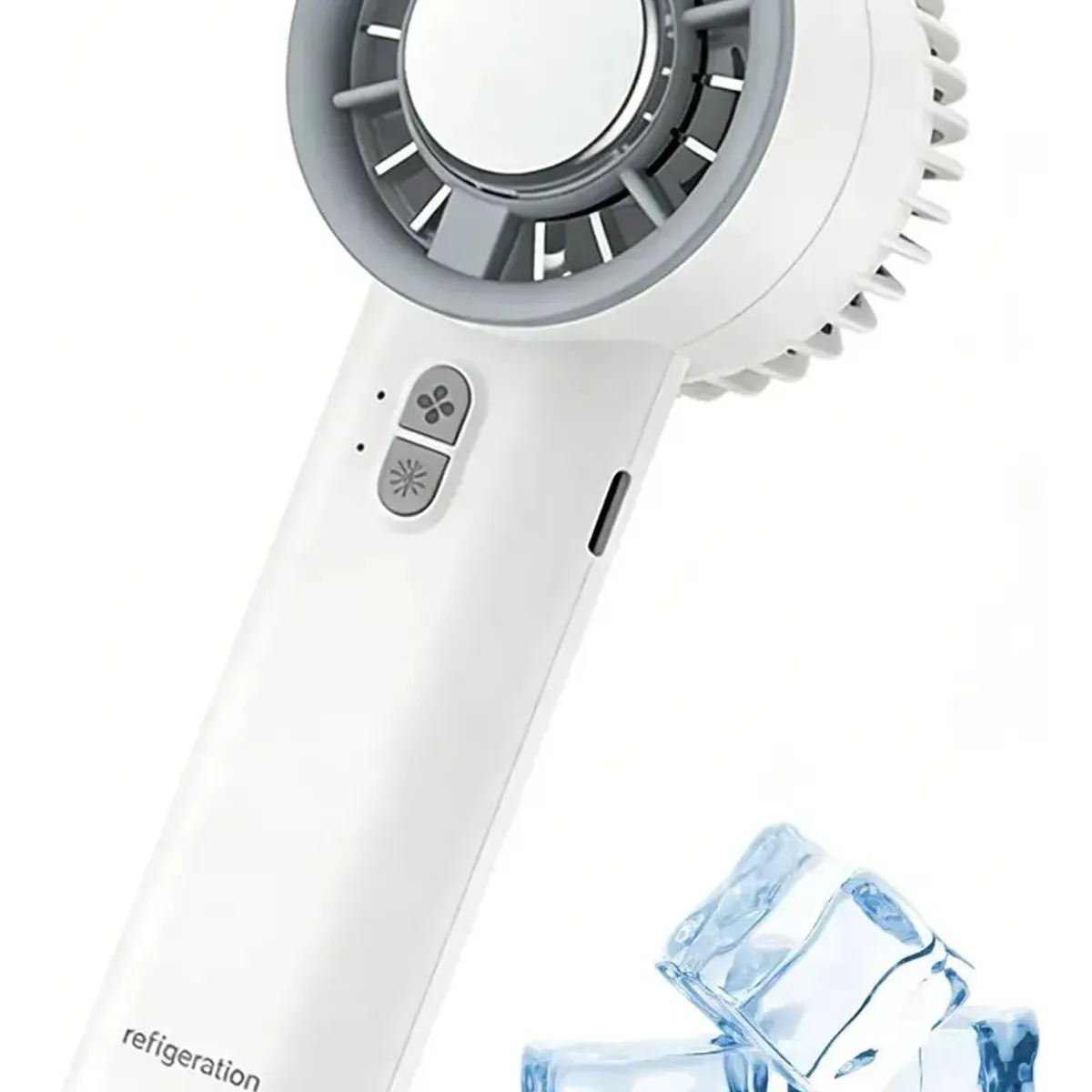 Ventilador Frío Portátil Y De Escritorio Recargable, marca KUANGYE - Foto Principal