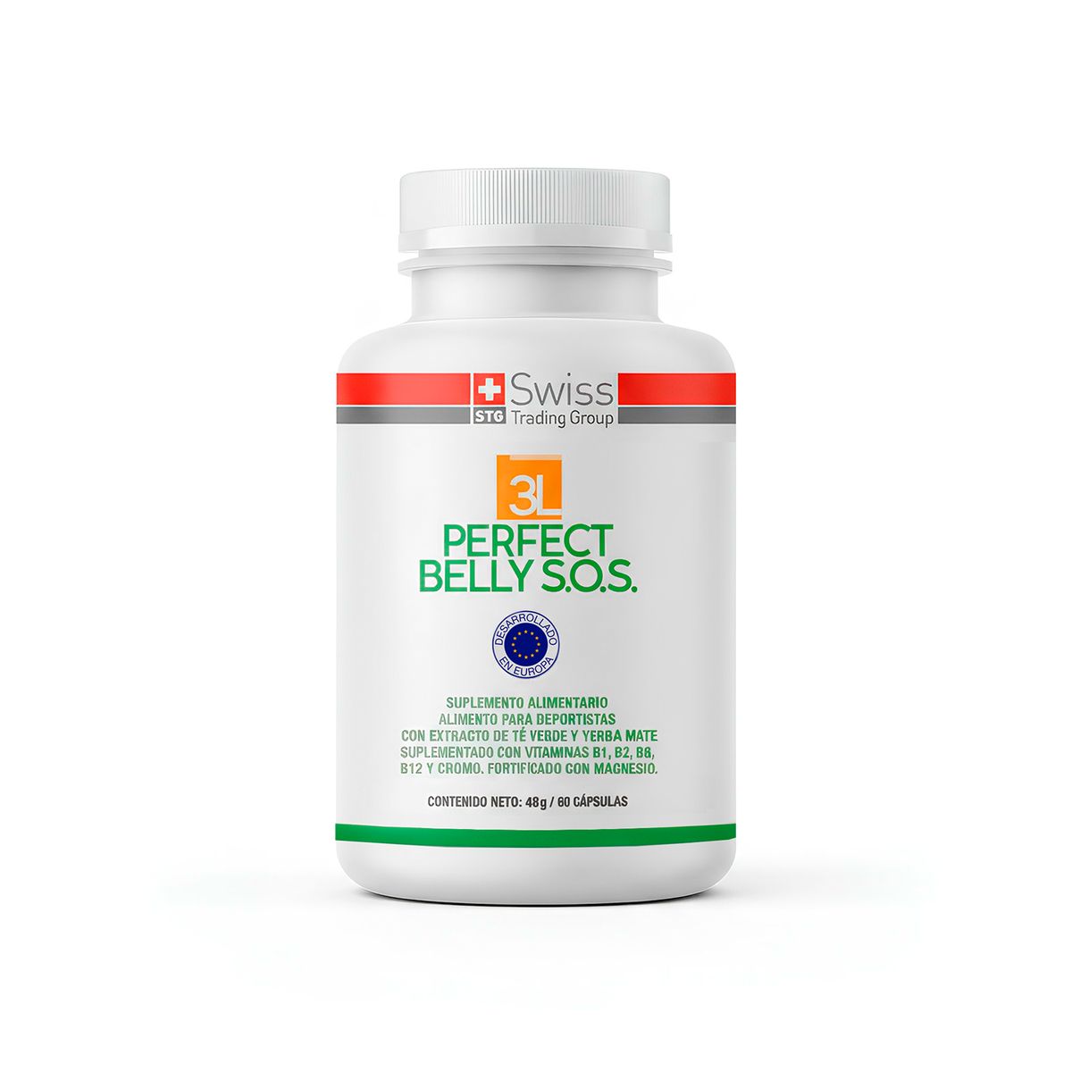 PERFECT BELLY SOS - Reductor Grasa Abdominal Control 120 Caps