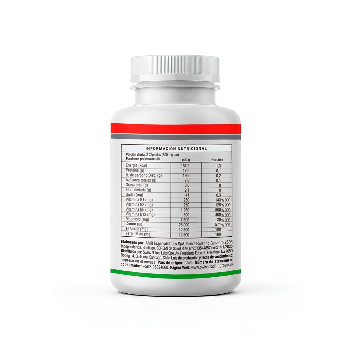 PERFECT BELLY SOS - Reductor Grasa Abdominal 180 cápsulas
