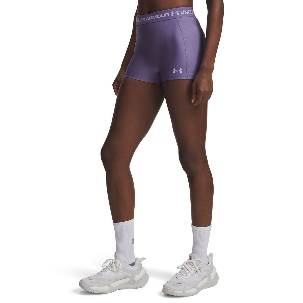 UNDER ARMOUR - Calza Mujer Heatgeary Morado UNDER ARMOUR