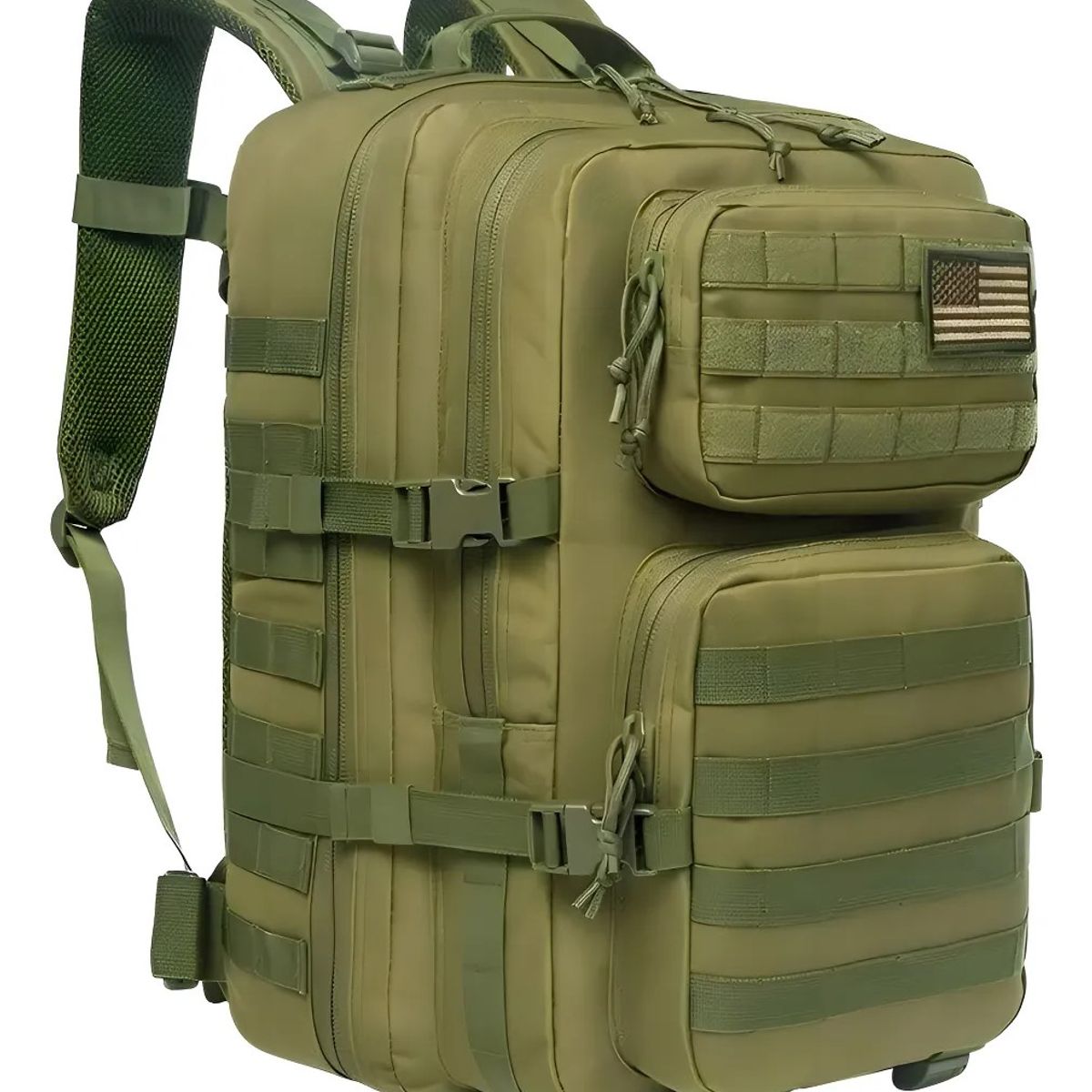 GENERICO - Mochila Tactica 50l Militares Multiusos Camping Notebook Color Verde