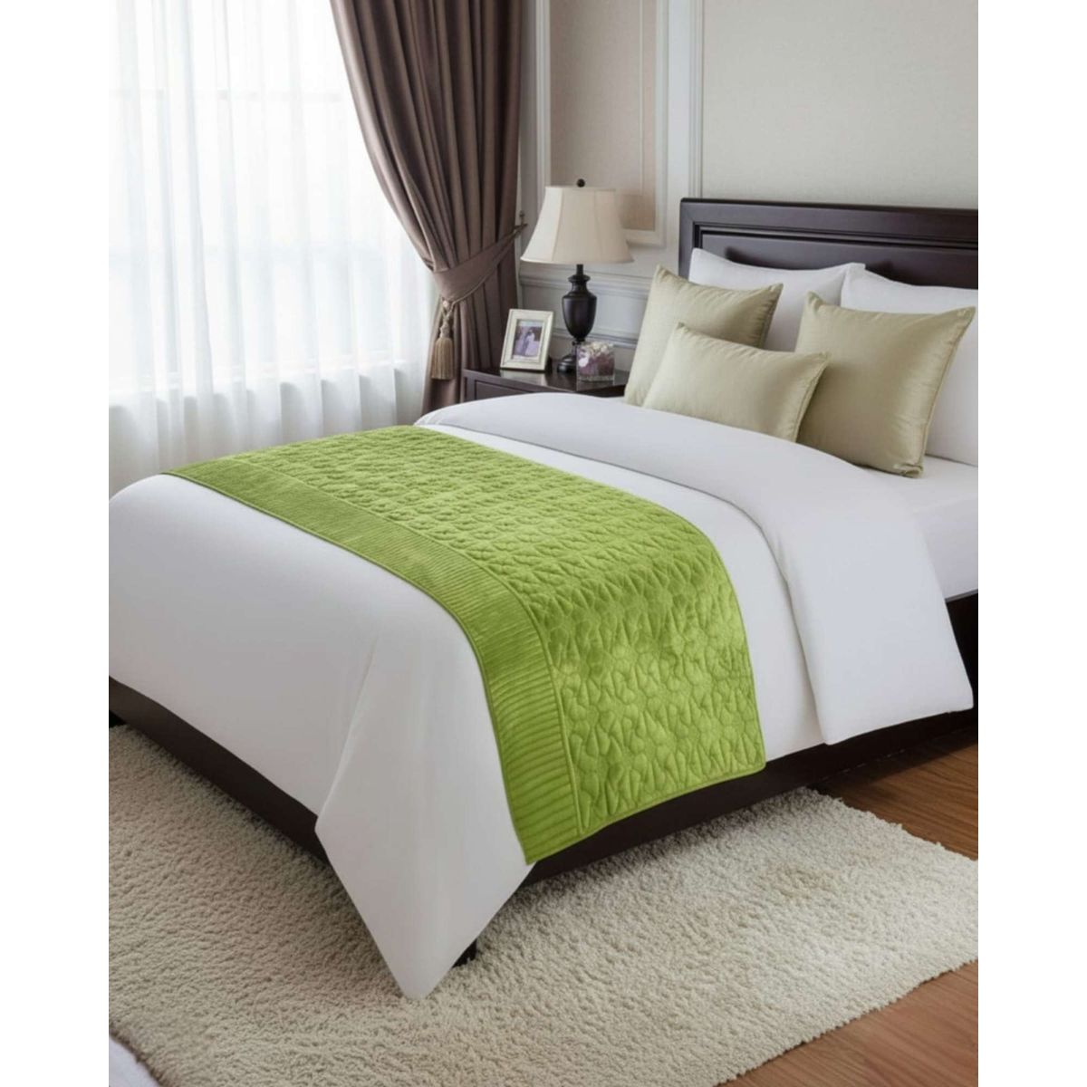 GENERICO - Piecera de Cama Plush Premium Confort Termico