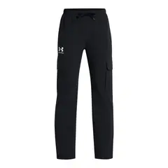 UNDER ARMOUR - Pantalon Niño Icon Woven Negro