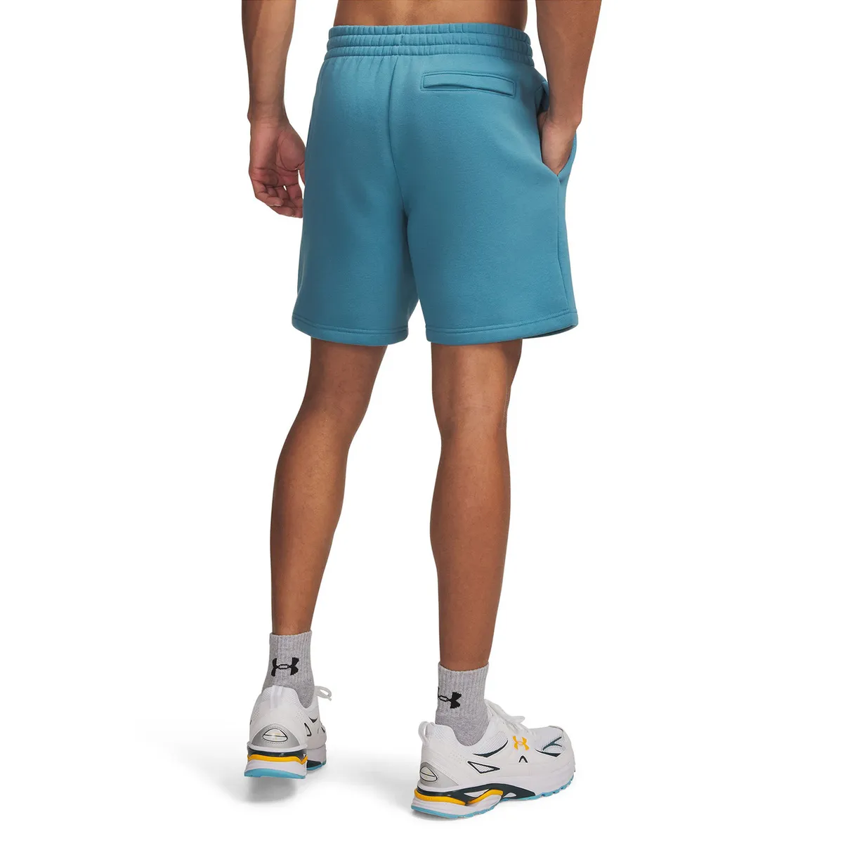 UNDER ARMOUR - Short Hombre Icon Fleece Crew Azul UNDER ARMOUR