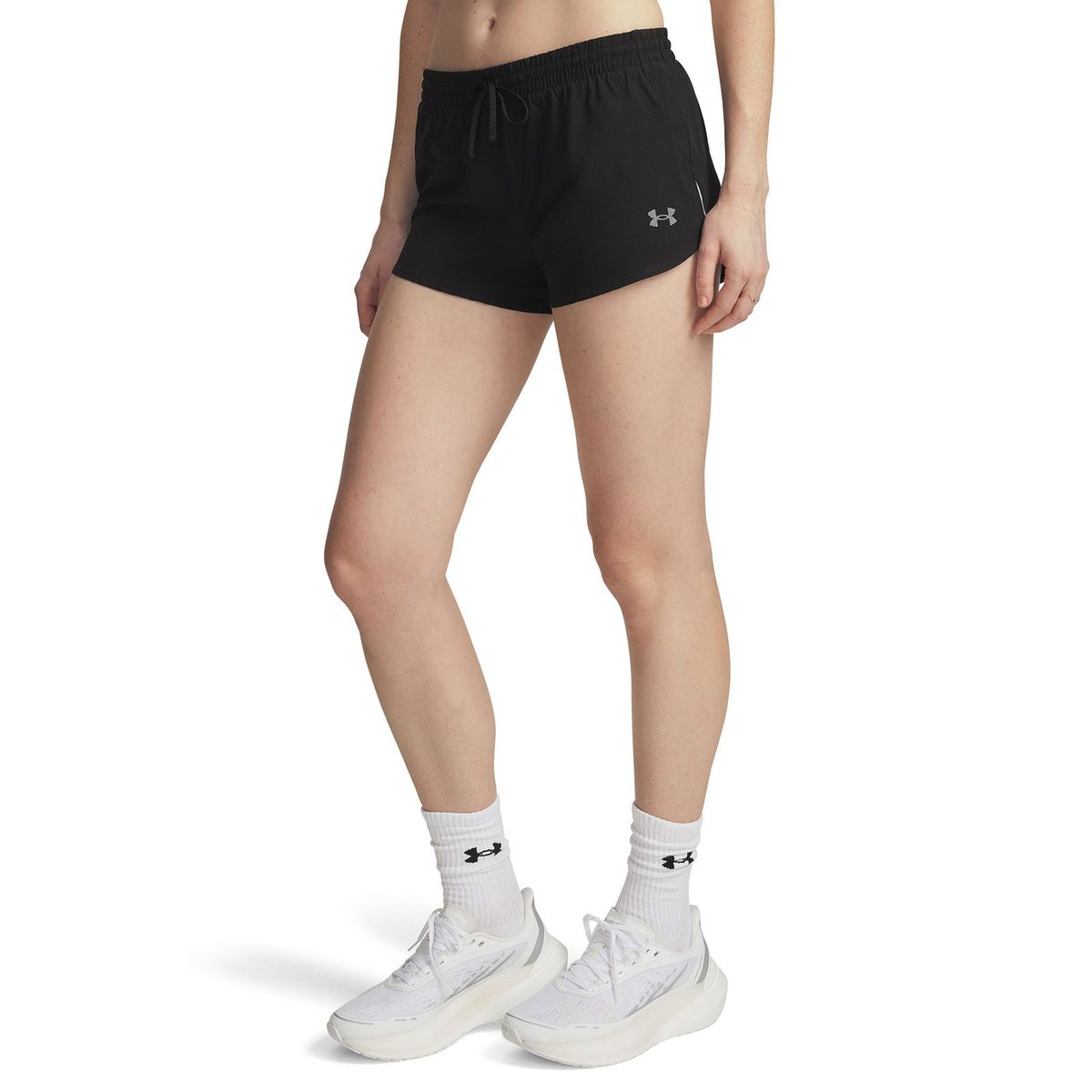 UNDER ARMOUR - Short Mujer Velociti Pro 3" Negro UNDER ARMOUR
