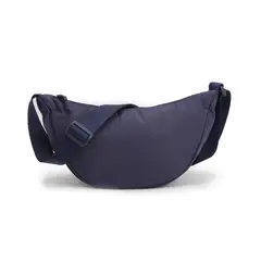 GENERICO - Bandolera bolso banano liso unicolor