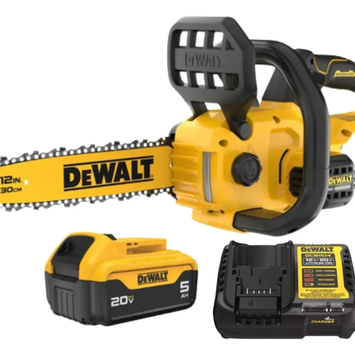 DEWALT - Electrosierra Inalámbrica 12"20v Carg y Bat 5.0 DCCS621P1-B2