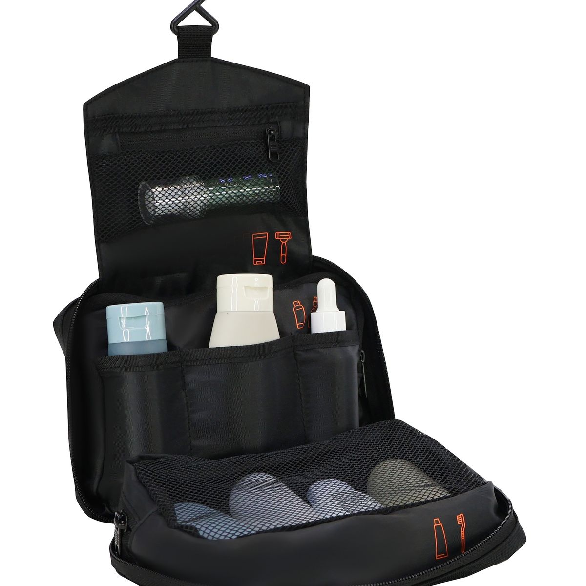 HEAD - Neceser Compacto de Viaje y Organizador Route Negro Head