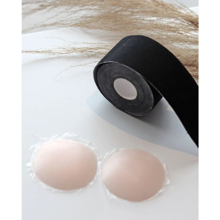 PACK LENCERIA BASICO BOOB TAPE NEGRO Negro TALLA UNICA