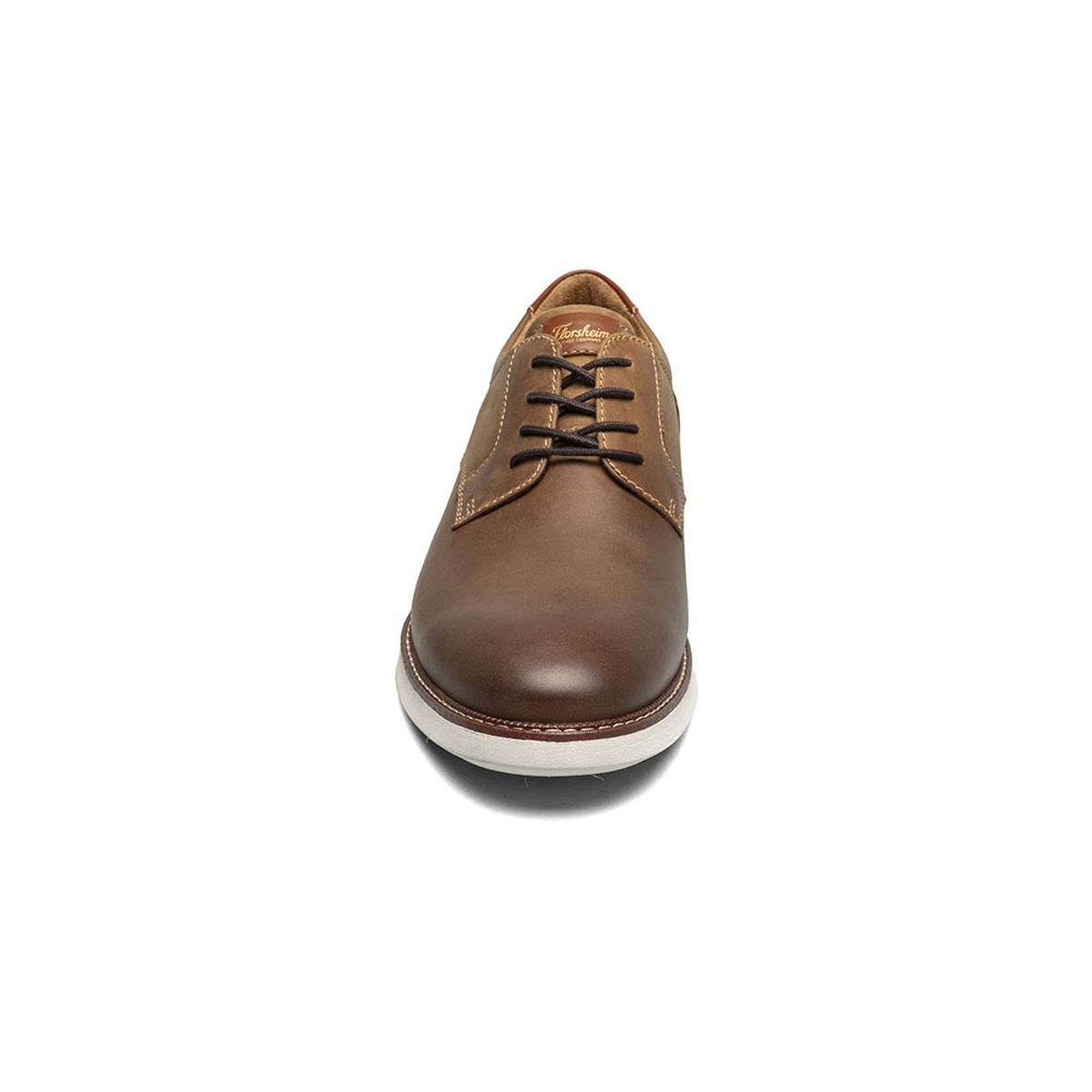 FLORSHEIM - Zapatos Casual Launch Plain Toe Oxford Café