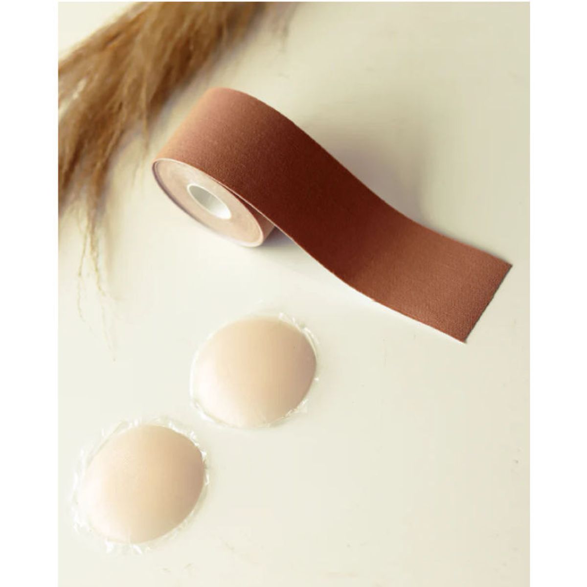MI PLACARD - PACK LENCERIA BÁSICO BOOB TAPE BEIGE