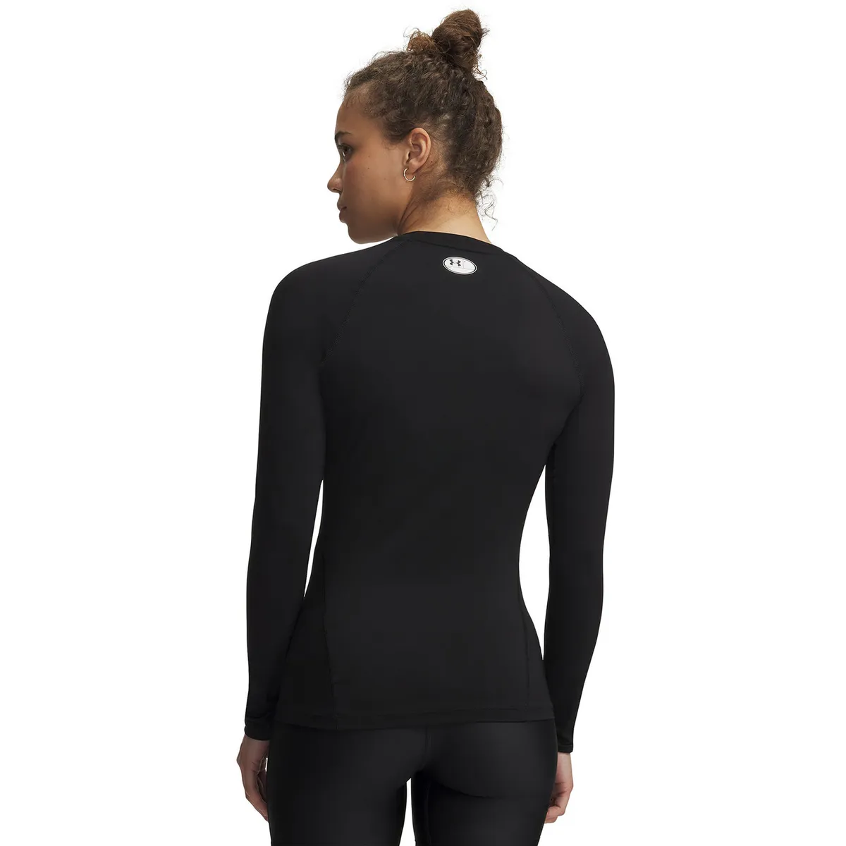 UNDER ARMOUR - Primera Capa Superior Mujer Heatgear Comp Negro UNDER ARMOUR