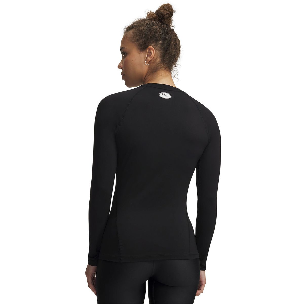 UNDER ARMOUR - Primera Capa Superior Mujer Heatgear Comp Negro UNDER ARMOUR