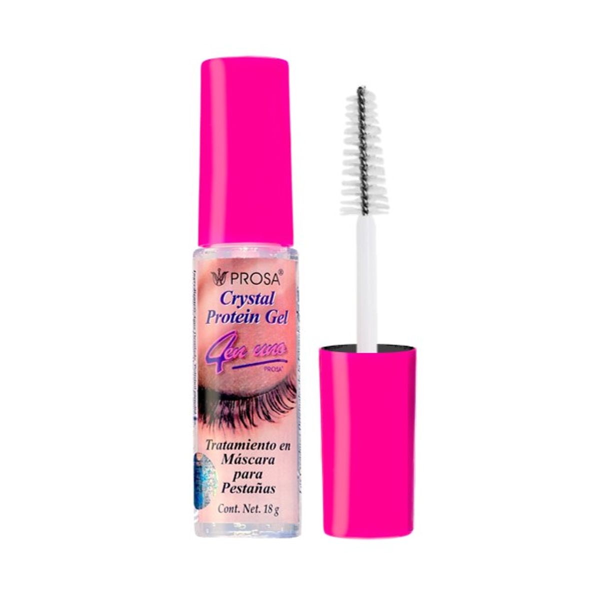 PROSA NATURAL - Pack x 2 Rimel Para Pestañas Transparente Crystal Gel Prosa