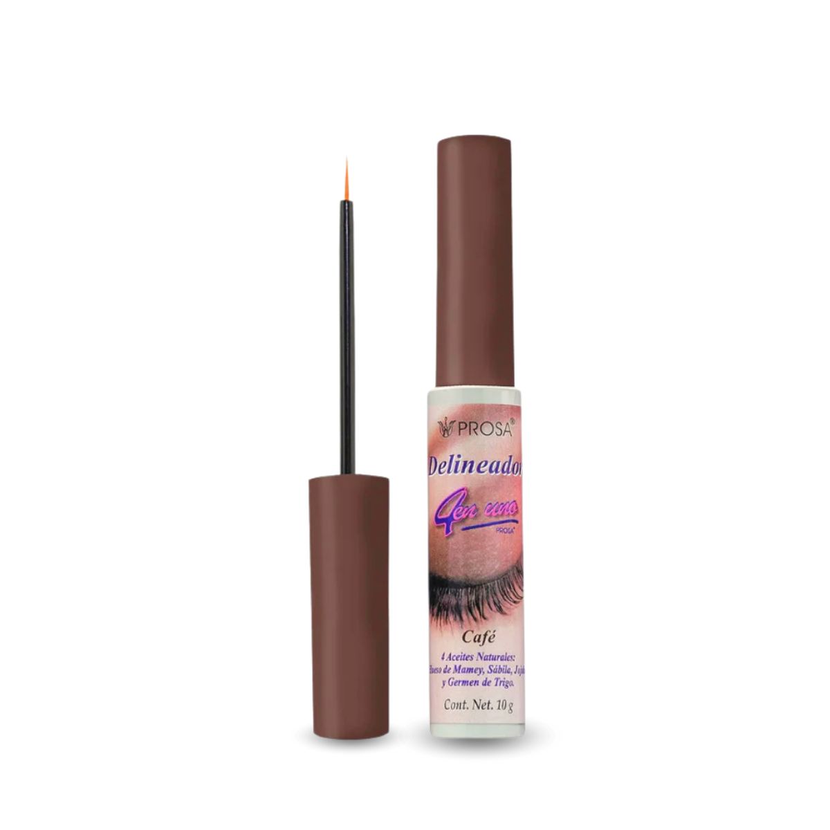 PROSA NATURAL - Pack x 3 Delineador de Ojos Clasico Cafe 10g Ilumina Prosa