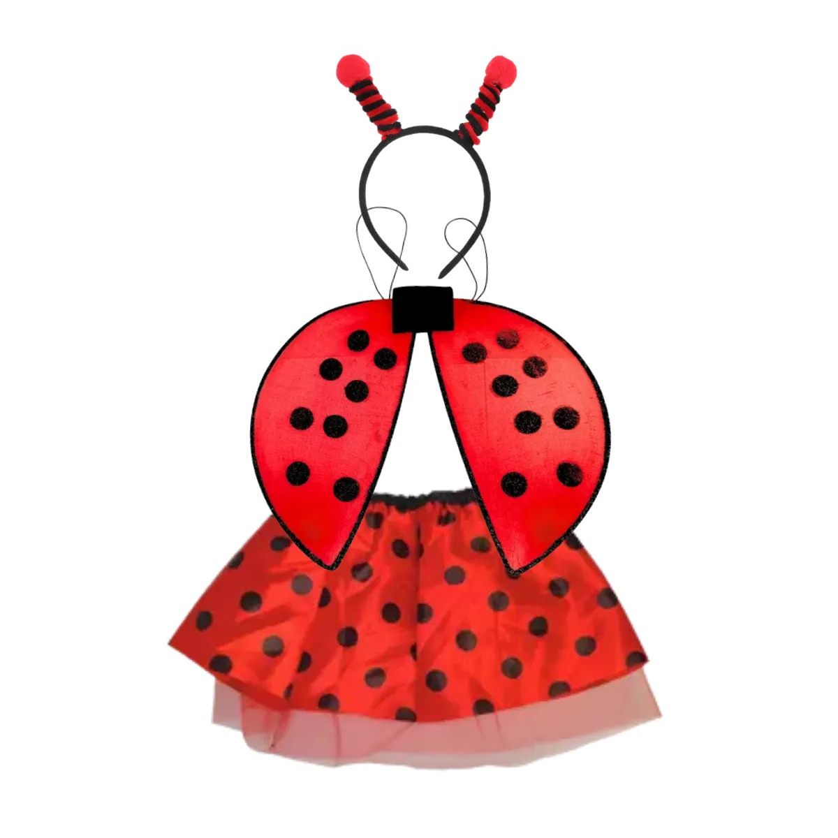 GENERICO - Disfraz Alas De Mariquita O Chinita Para Niñas