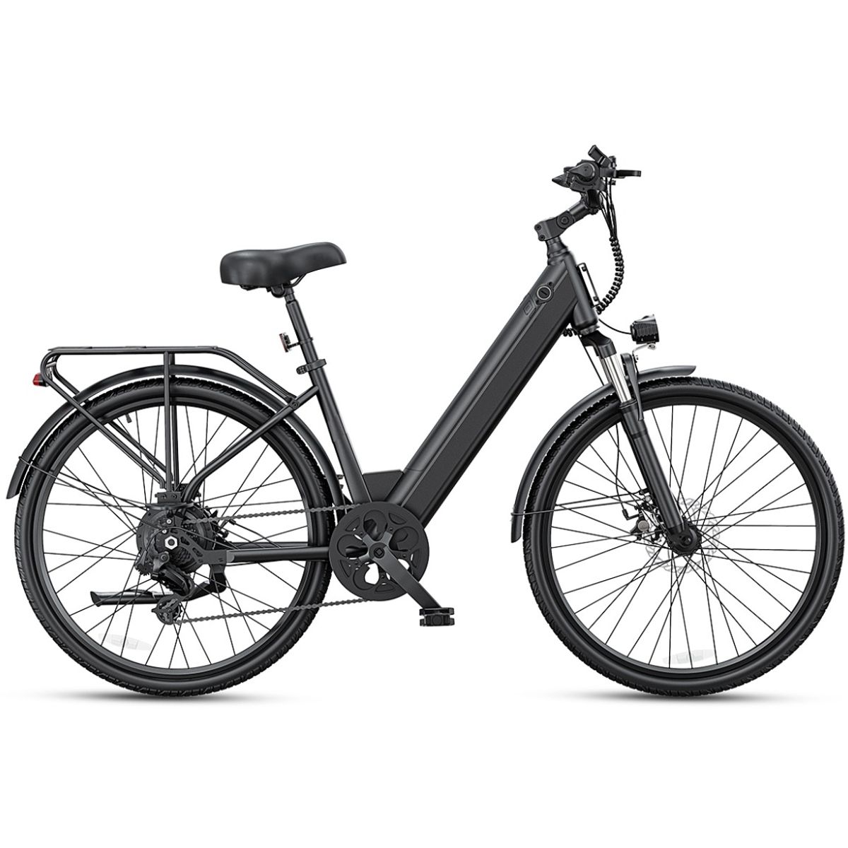 EBICIS - Bicicleta Electrica Hide-City Negra Aro26