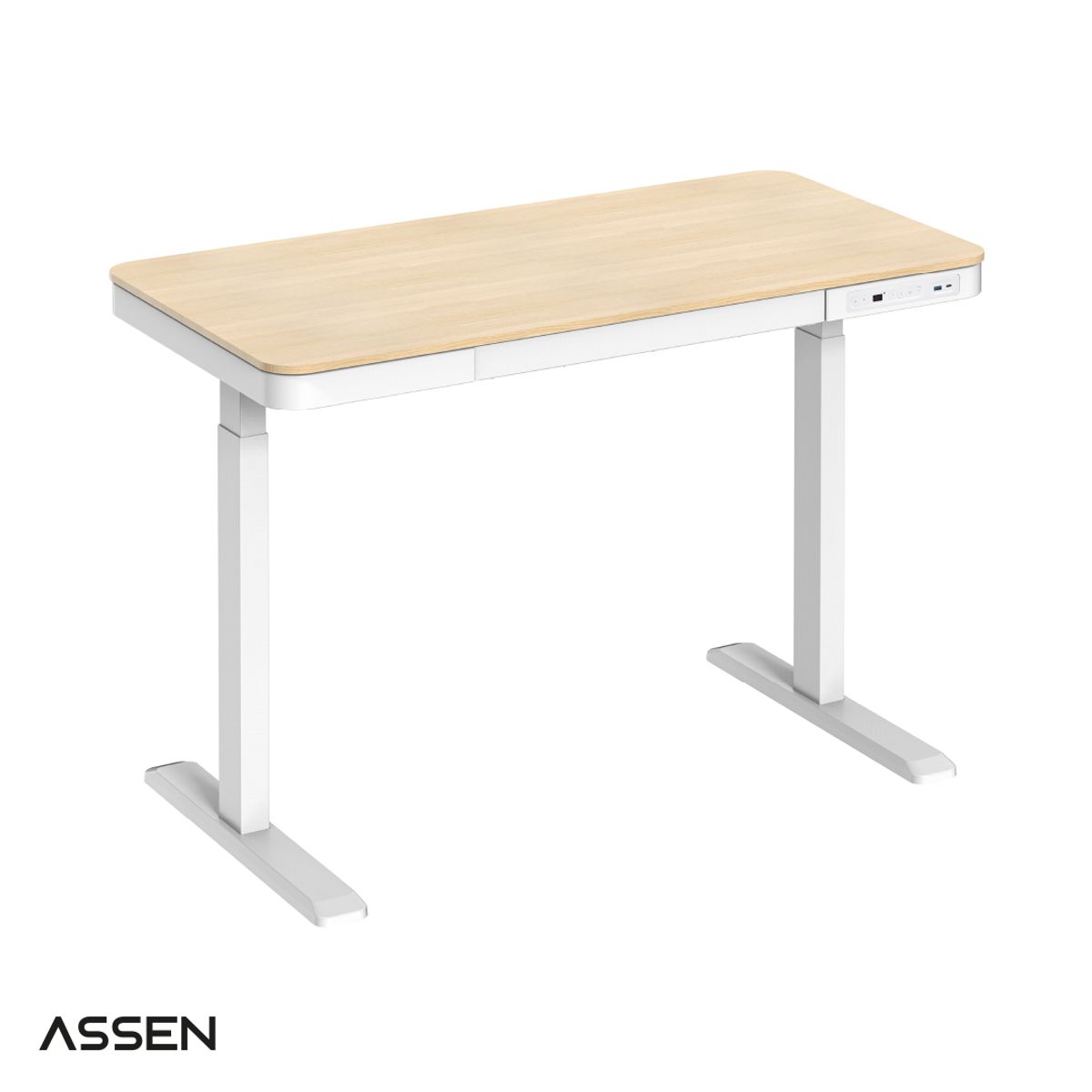 ASSEN - Escritorio Altura Regulable Eléctrico Pro 118x60cm Assen Kiosclub