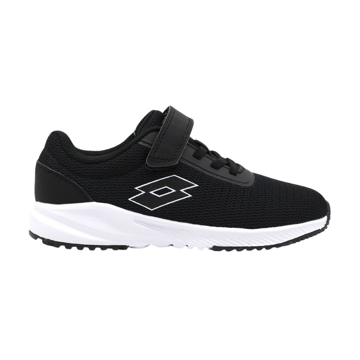 LOTTO - Zapatilla Running Niño Lotto - Challenge Negro Blanco