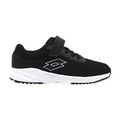 LOTTO - Zapatilla Running Niño - Challenge Negro Blanco