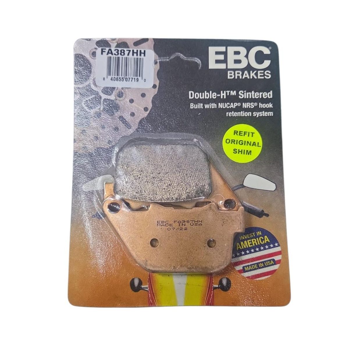 GENERICO - Pastillas Freno Traseras Harley Davidson XL 1200  Sportster 1200