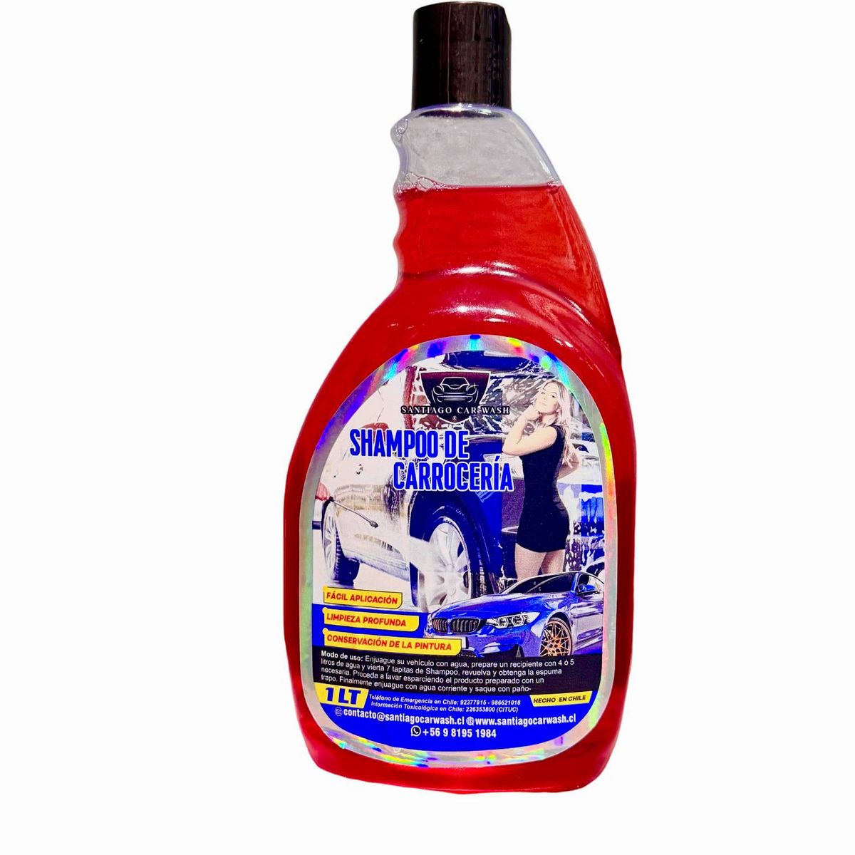 GENERICO - antiago car wash, shampoo de carroceria, concera abrillantadora para carroceria de vehiculos
