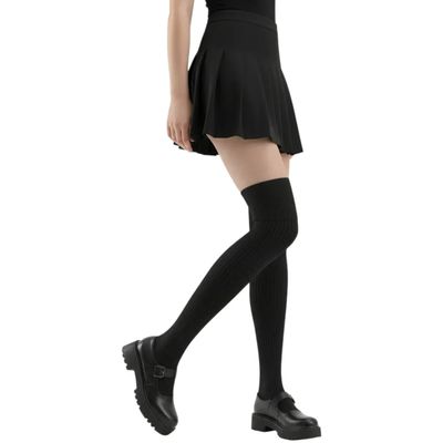 Imagen 2 del producto Pack 3 Pares Bucaneras Escolares. Calceta Larga Colores.