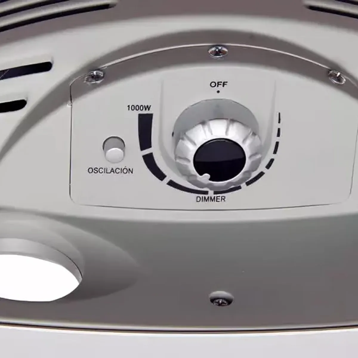 KENDAL - CALEFACTOR CON EFECTO LUMINOSO  FIBRA CARBONO NSB120K6
