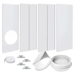 GENERICO - Sellado Ventana Aire Acondicionado Sello Ajustable Portátil