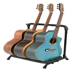 GENERICO - Atril Soporte Triple Para Guitarra