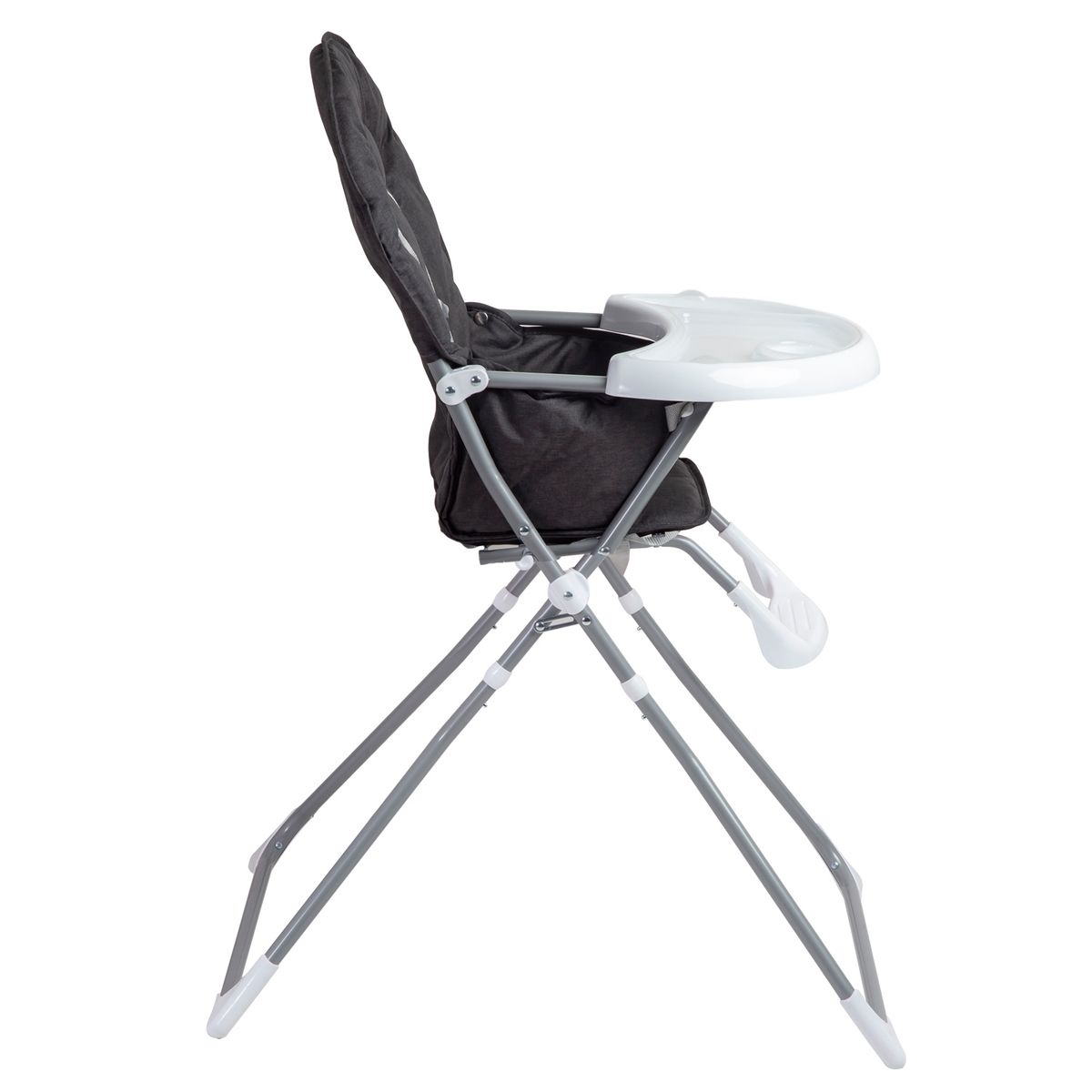 BEBESIT - Silla de Comer Plegable Vectra Gris Bebesit