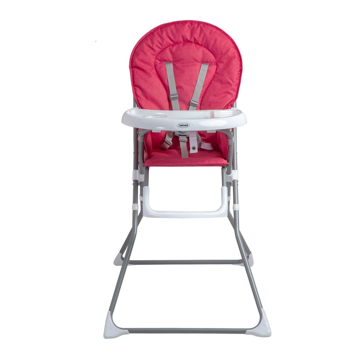 BEBESIT - Silla de Comer Plegable Vectra Rosada Bebesit