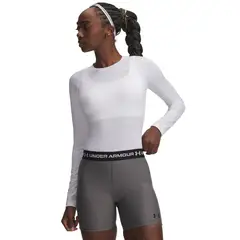 UNDER ARMOUR - Primera Capa Superior Mujer Hg Compression Blanco