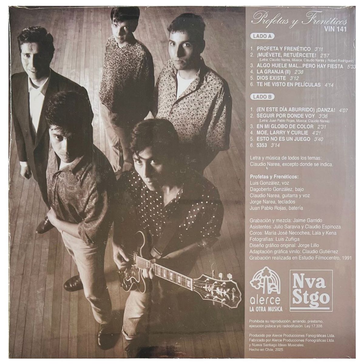 GENERICO - PROFETAS Y FRENETICOS - PROFETAS Y FRENETICOS / VINILO