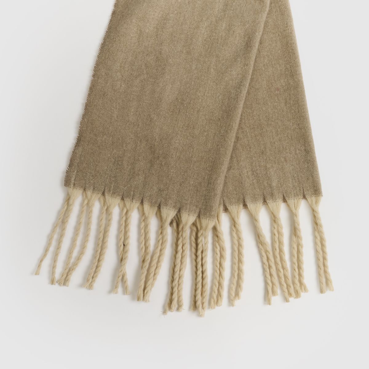 LOUNGE - Maxi Bufanda Bicolor Flecos Alto Invierno LOUNGE