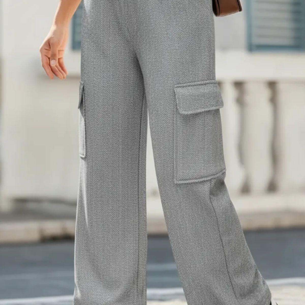 AGW - Pack 3 Pantalones Mujer Cargo