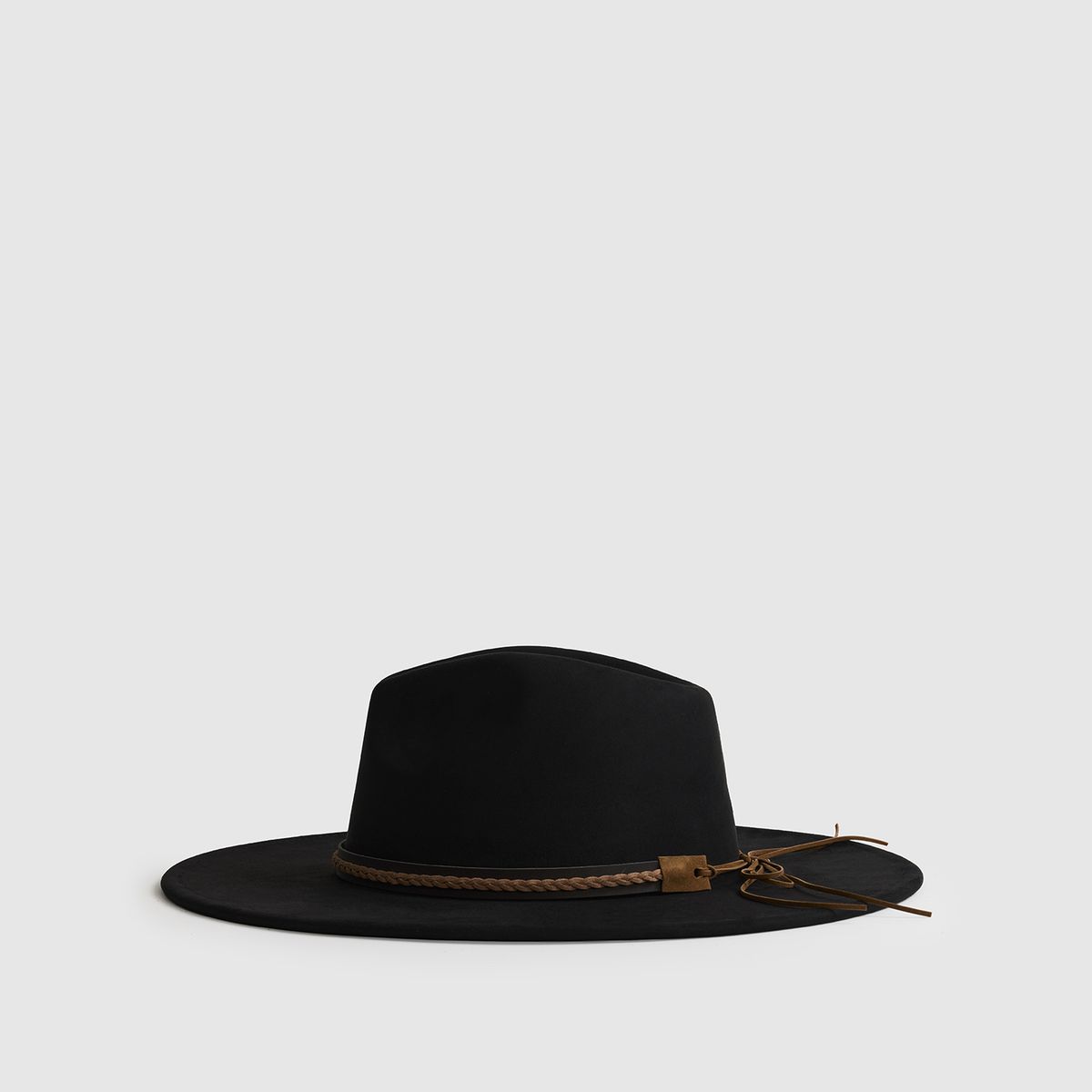 LOUNGE - Sombrero Cowboy Fake Suede Alto Invierno LOUNGE