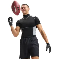 UNDER ARMOUR - Primera Capa Superior Hombre Hg Elite Comp Mock Ss Negra