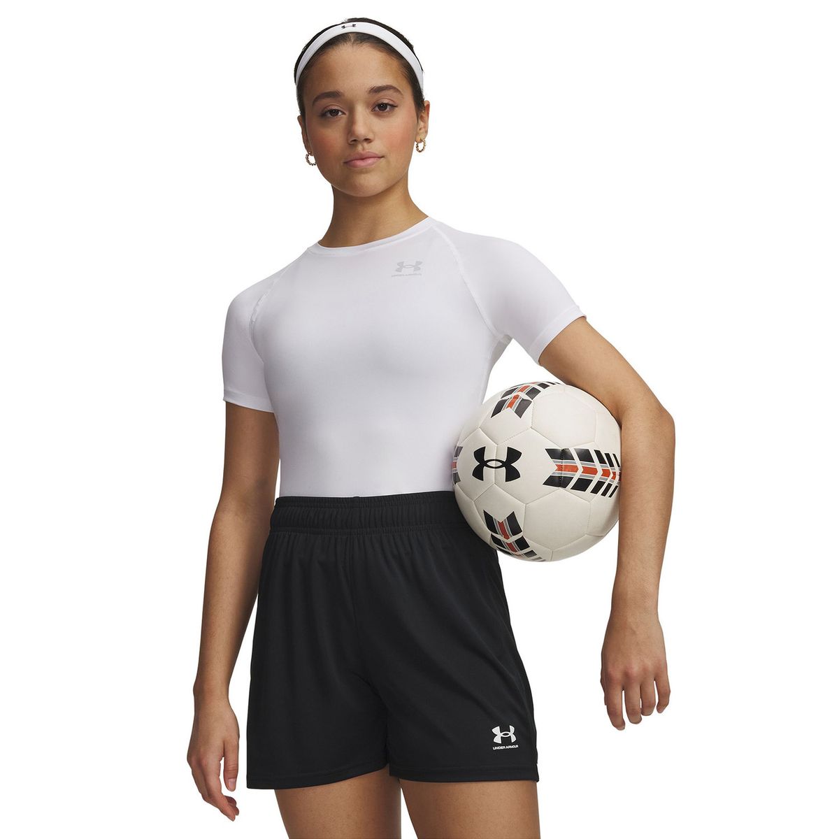 UNDER ARMOUR - Primera Capa Superior Mujer Hg Comp Superior Blanco UNDER ARMOUR