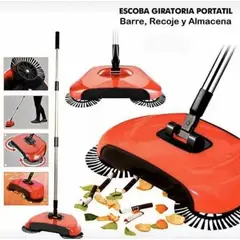 MOVI - Escoba Aspiradora Manual 3 en 1 Giratoria Sin Cables
