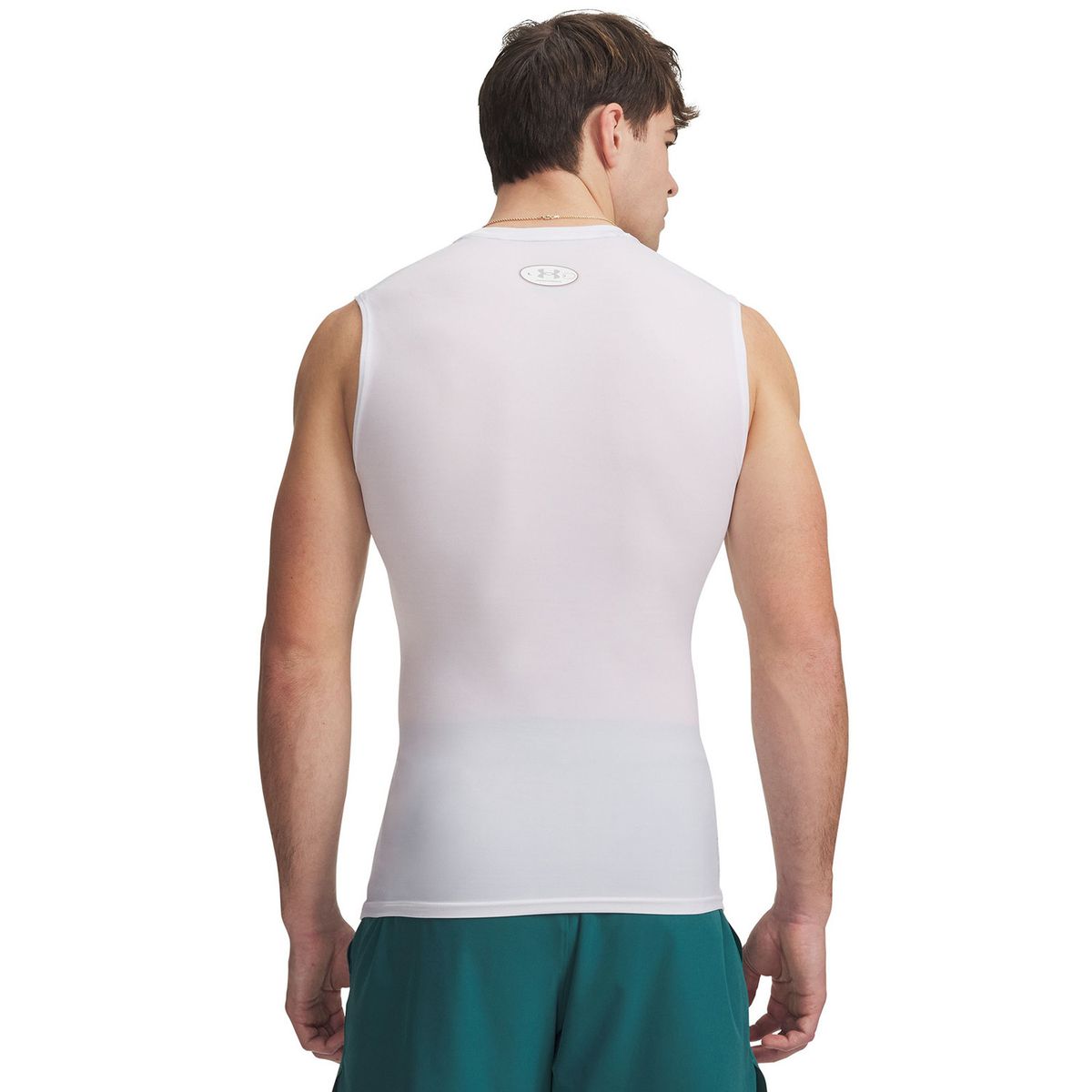 UNDER ARMOUR - Primera Capa Superior Hombre Hg Elite Comp Sl Blanca UNDER ARMOUR