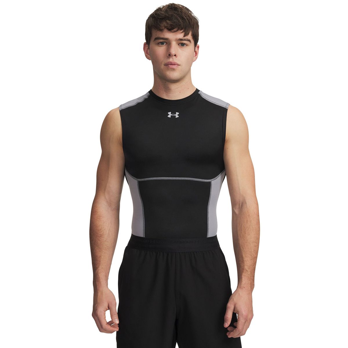 UNDER ARMOUR - Primera Capa Superior Hombre Hg Elite Comp Sl Negra UNDER ARMOUR