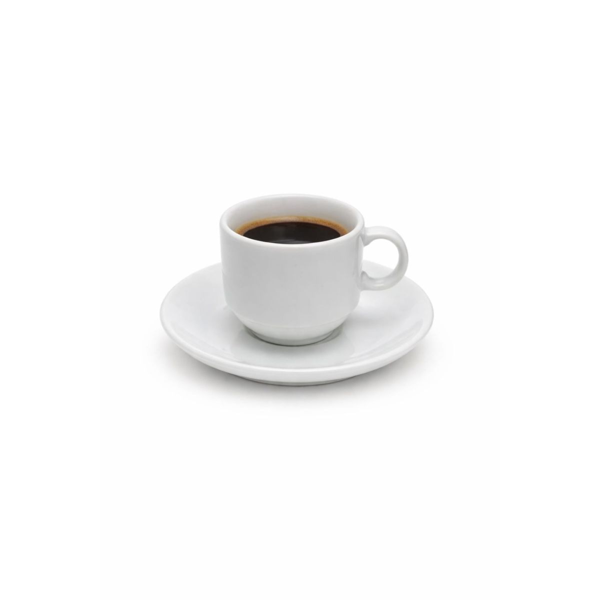 GENERICO - Juego De Tazas Café Espresso Con Platillos 90ml